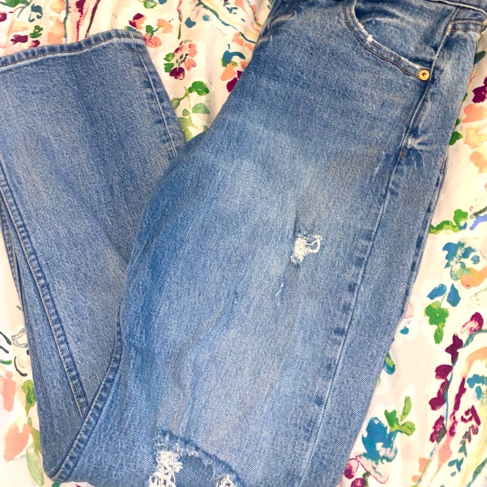 Lightly Distressed Gap Jeans